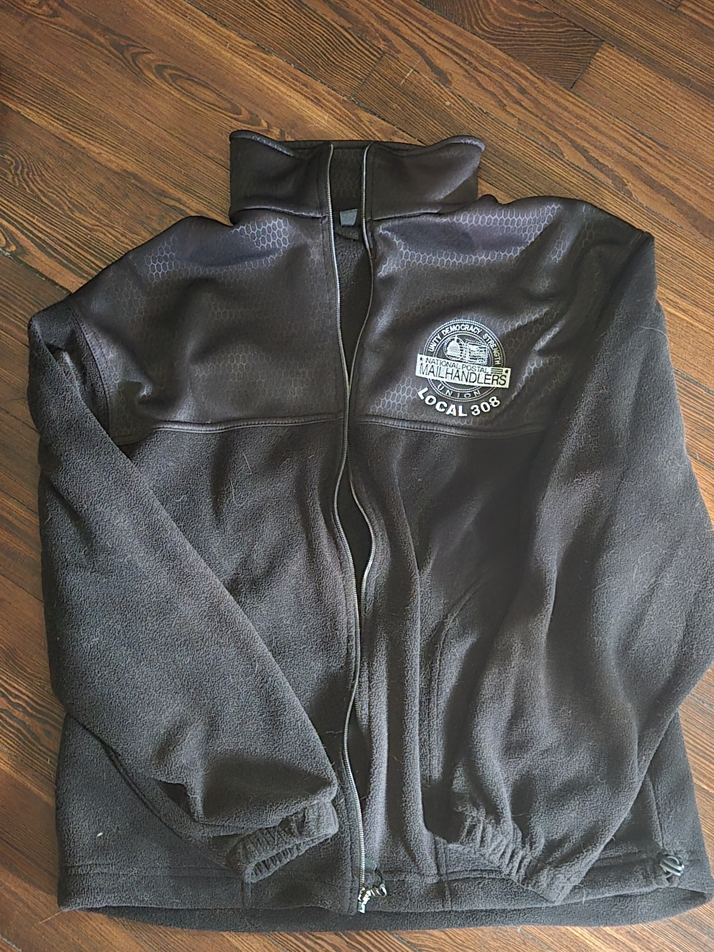 USPS Mailhandler Black Fleece Jacket